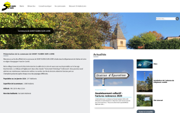Visuel du site de Saint Aubin sur Loire