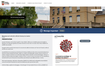 Visuel du site de Venarey-les-Laumes